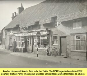 WESTBOURNE HISTORY PHOTO, MEMORIES, WESTON, MEAD, IVEY,GROCER, BAKER, SQUARE, PENNEY, JAMES MASON
