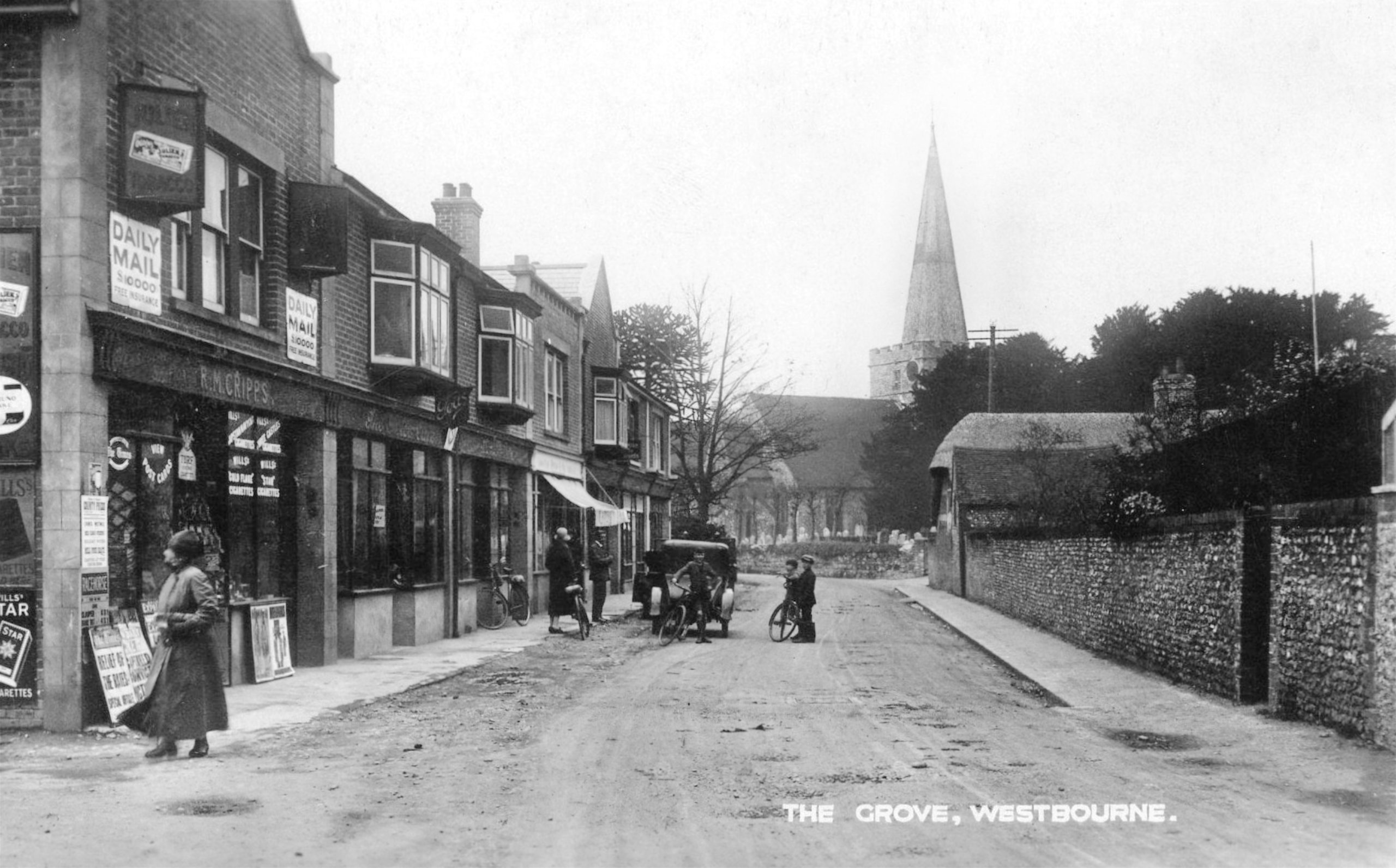 WESTBOURNE HISTORY PHOTO, SUSSEX,MEMORIES,THEN AND NOW